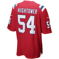 NE.Patriots #54 Dont'a Hightower Red Alternate Game Football Jersey