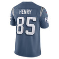 NE.Patriots #85 Hunter Henry 2025 Rivalries Collection Limited Jersey - Storm Blue