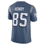 NE.Patriots #85 Hunter Henry 2025 Rivalries Collection Limited Jersey - Storm Blue