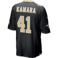 NO.Saints #41 Alvin Kamara Black Game Stitched Football Jersey