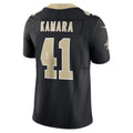 NO.Saints #41 Alvin Kamara Black Vapor F.U.S.E. Limited Stitched Football Jersey