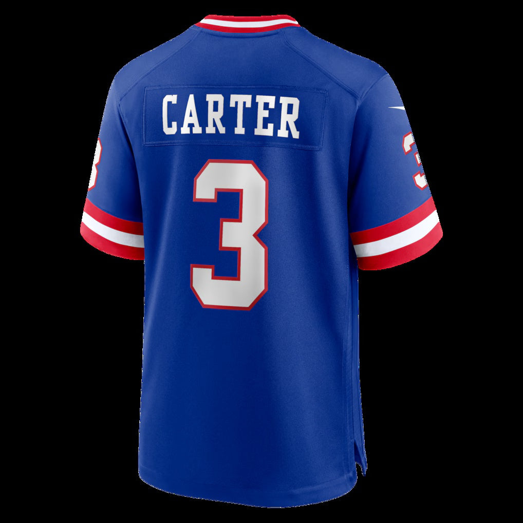 NY.Giants #3 Abdul Carter Royal Alternate Game Football Jersey
