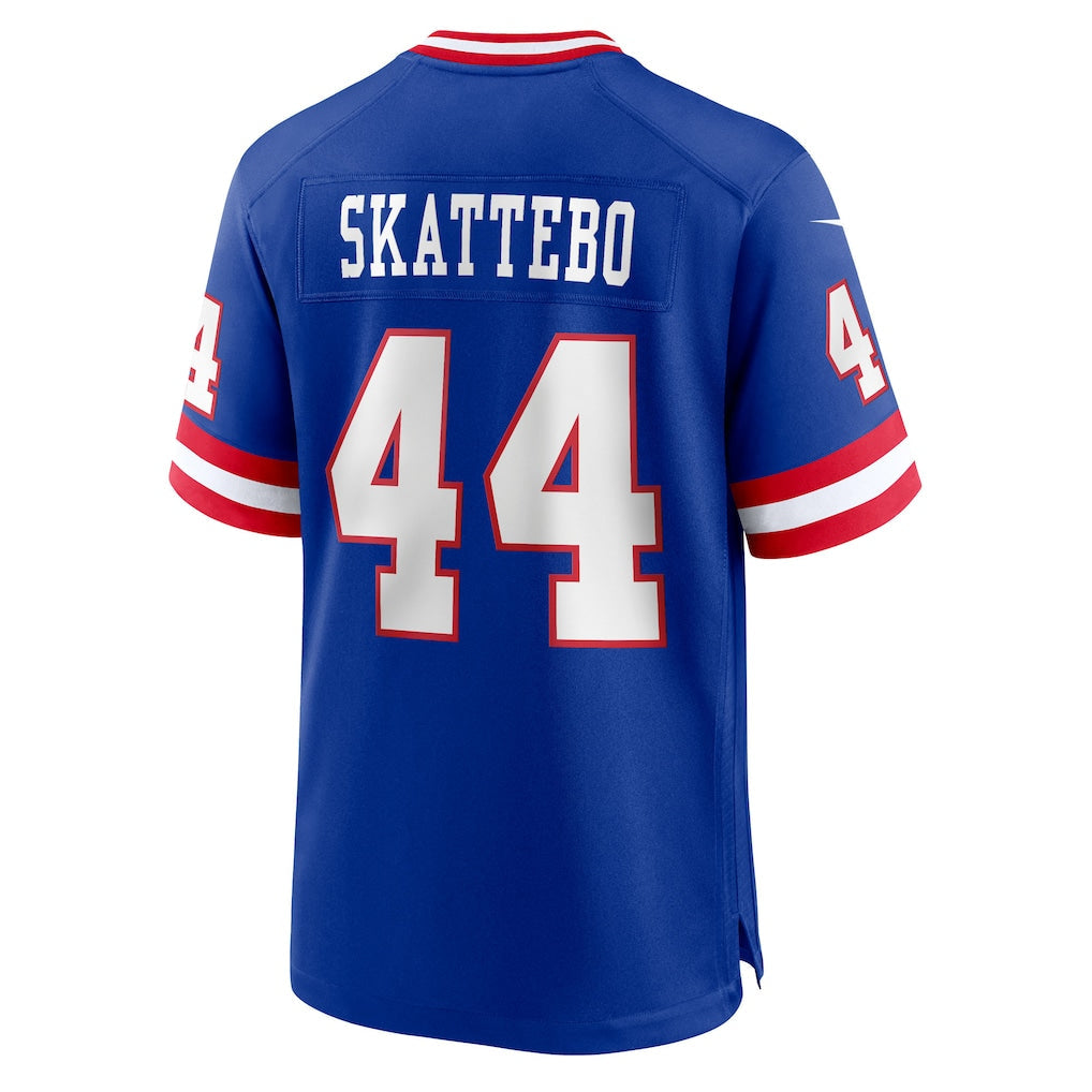 NY.Giants #44 Cam Skattebo Royal Alternate 2 Legacy Game Football Jersey