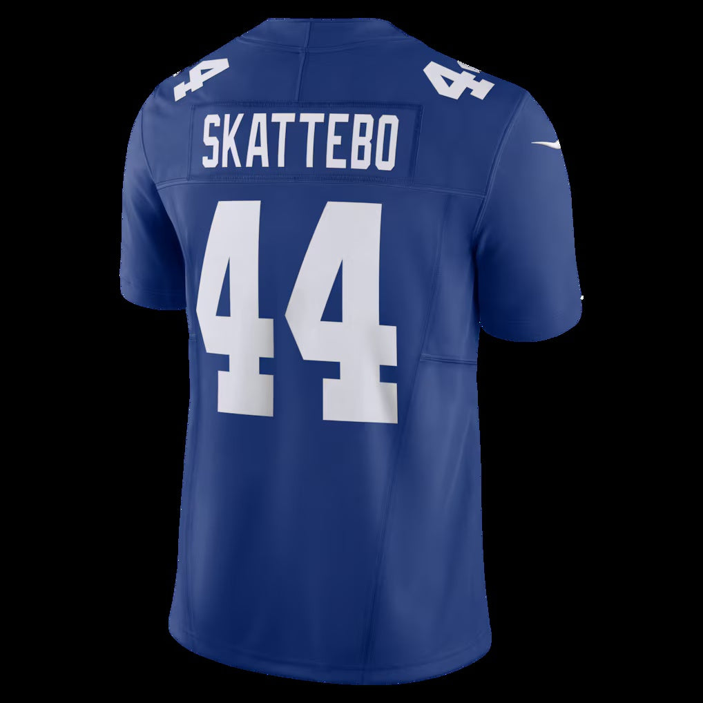 NY.Giants #44 Cam Skattebo Royal Vapor F.U.S.E. Limited Football Jersey