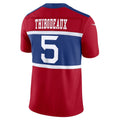 NY.Giants #5 Kayvon Thibodeaux Century Red Alternate Vapor F.U.S.E. Limited Football Jersey