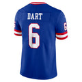 NY.Giants #6 Jaxson Dart Royal Legacy Vapor Untouchable Stitched Limited Football Football Jersey