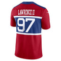 NY.Giants #97 Dexter Lawrence II Century Red Alternate Vapor F.U.S.E. Limited Football Jersey