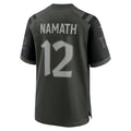 NY.Jets #12 Joe Namath 2025 Rivalries Collection Retired Player Game Jersey - Gotham Green