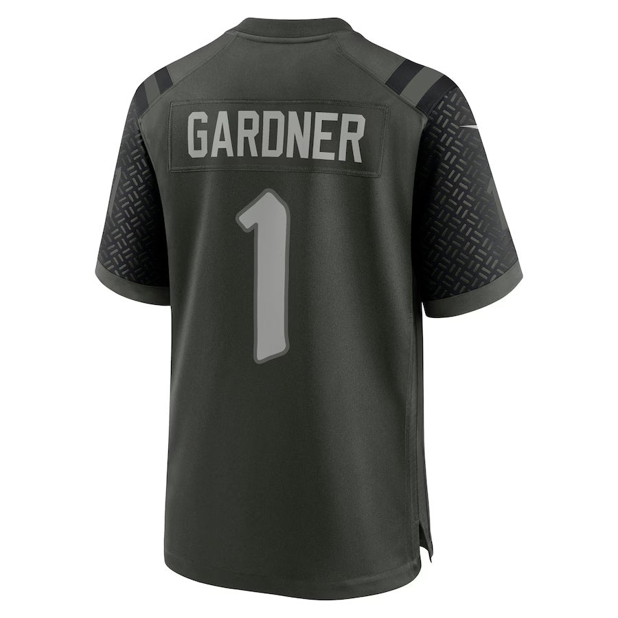 NY.Jets #1 Ahmad Sauce Gardner 2025 Rivalries Collection Game Jersey - Gotham Green