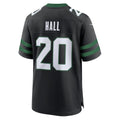 NY.Jets #20 Breece Hall Legacy Black Alternate Game Football Jersey