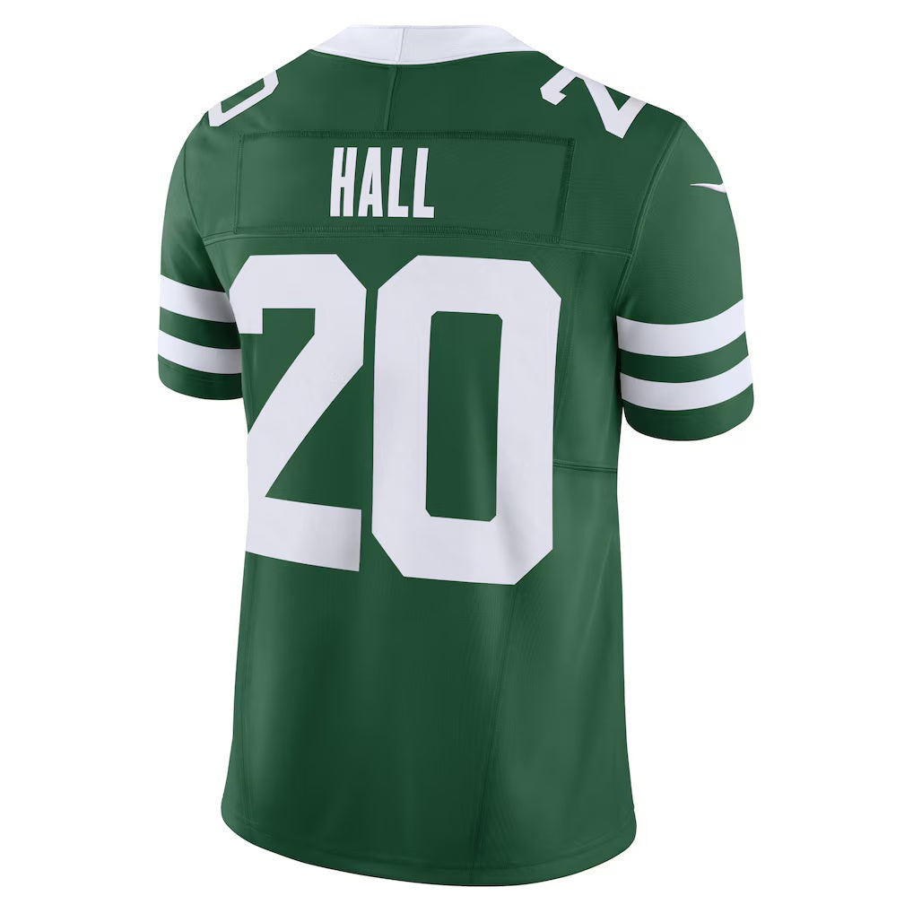NY.Jets #20 Breece Hall Legacy Green Vapor F.U.S.E. Limited Football Jersey