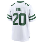 NY.Jets #20 Breece Hall Legacy White Game Football Jersey