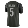 NY.Jets #5 Garrett Wilson Gotham Green 2025 Rivalries Collection Limited Football Jersey