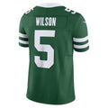 NY.Jets #5 Garrett Wilson Legacy Green Vapor F.U.S.E. Limited Football Jersey