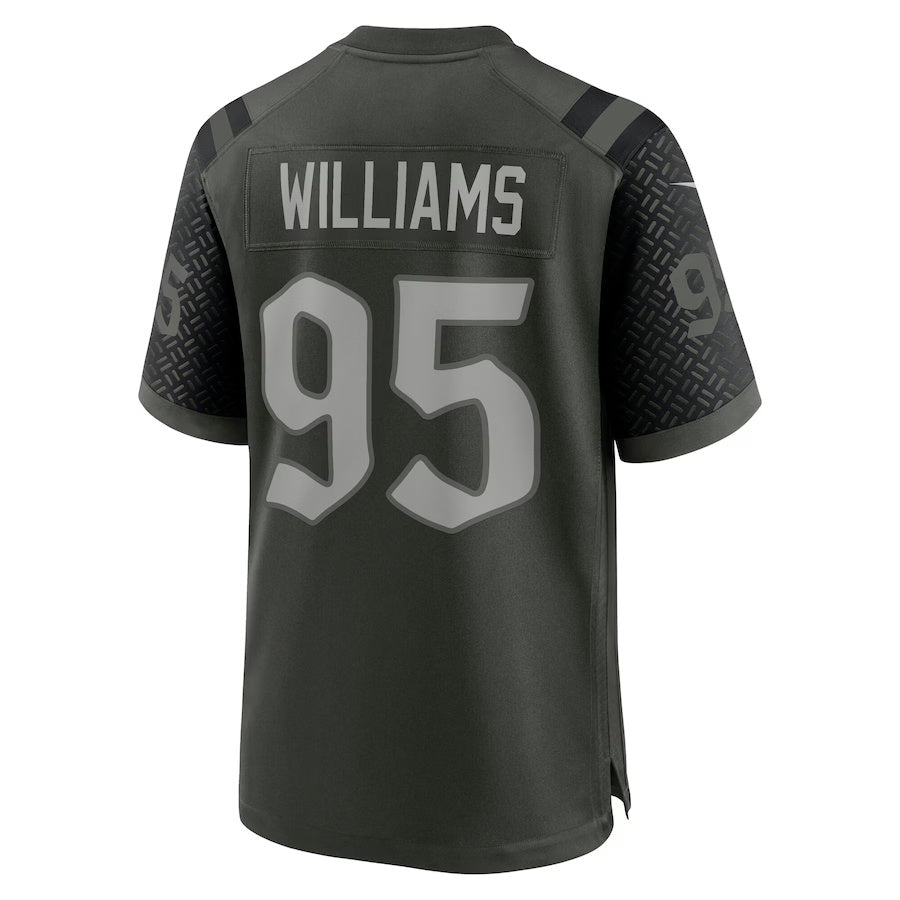 NY.Jets #95 Quinnen Williams 2025 Rivalries Collection Game Jersey - Gotham Green