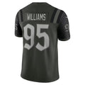 NY.Jets #95 Quinnen Williams 2025 Rivalries Collection Limited Jersey - Gotham Green
