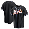 New York Mets Blank 2026 Black Out Stitched Baseball Jersey