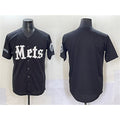 New York Mets Blank Black 'Gotham Gothic Edition' Vapor Premier Limited Stitched Baseball Jersey