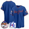 New York Mets Blank Royal 2025 Spring Training Stitched Baseball Jersey