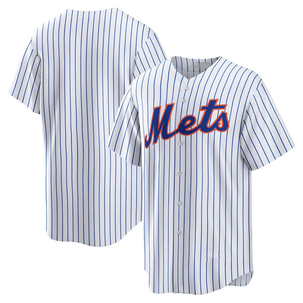 New York Mets White Home Replica Team Baseball Jersey