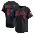 New York Mets #19 Bo Bichette Black Alternate Limited Baseball Jersey