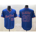 New York Mets #20 Pete Alonso Royal 2025 Spring Training Stitched Baseball Jersey