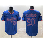 New York Mets #20 Pete Alonso Royal 2025 Spring Training Stitched Baseball Jersey