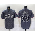 New York Mets #39 Edwin Diaz Gray 2024 City Connect Cool Baseball Jersey