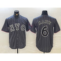 New York Mets #6 Starling Marte Gray 2024 City Connect Cool Base Stitched Baseball jersey