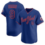 New York Mets #9 Brandon Nimmo Royal Alternate Limited Player Baseball jersey