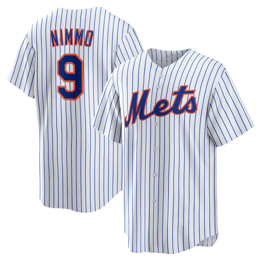 New York Mets #9 Brandon Nimmo Royal Alternate Limited Player Baseball jersey