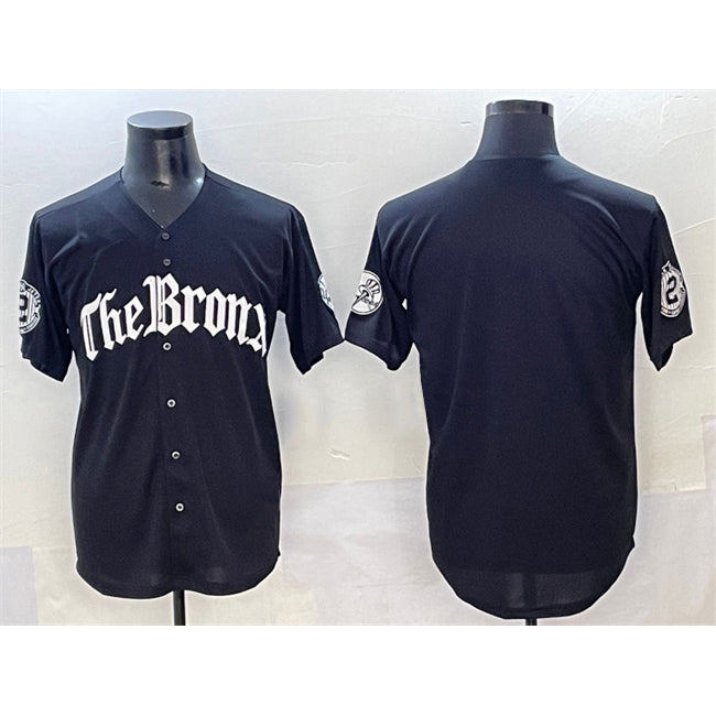 New York Yankees Blank Black 'Gothic Legacy Edition' Vapor Premier Limited Stitched Baseball Jersey
