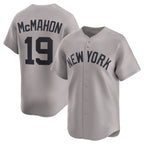 New York Yankees #19 Ryan McMahon Grey 2025 Limited Stitched Baseball Jersey