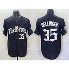 New York Yankees #35 Cody Bellinger Black 'Gothic Legacy Edition' Vapor Premier Limited Stitched Baseball Jersey