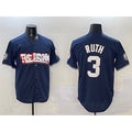 New York Yankees #3 Babe Ruth Navy Bronx Graffiti Vapor Limited Stitched Baseball Jersey