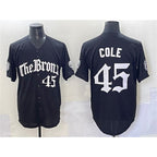 New York Yankees #45 Gerrit Cole Black 'Gothic Legacy Edition' Vapor Premier Limited Stitched Baseball Jersey