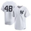 New York Yankees #48 Paul Goldschmidt White Home Limited Player Baseball Jersey