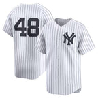 New York Yankees #48 Paul Goldschmidt White Home Limited Player Baseball Jersey