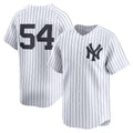 New York Yankees #54 Max Fried White Home Limited Player Baseball Jersey