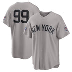 New York Yankees #99 Aaron Judge 2026 All-Star Game Gray Replica Baseball Jersey