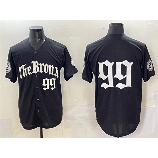 New York Yankees #99 Aaron Judge Black 'Gothic Legacy Edition' Vapor Premier Limited Stitched Baseball Jersey