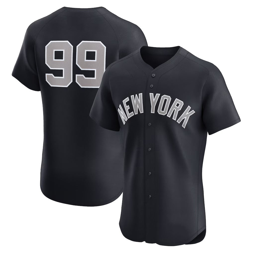 New York Yankees #99 Aaron Judge Navy Alternate 1 Elite Player Baseball Jersey