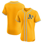Oakland Athletics Gold Alternate Elite Baseball Jersey