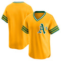 Oakland Athletics Gold Cooperstown Collection Limited Baseball Jersey