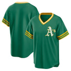 Oakland Athletics Kelly Green Road Cooperstown Collection Team Baseball Jersey