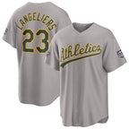 Oakland Athletics #23 Shea Langeliers 2026 All-Star Game Gray Replica Baseball Jersey