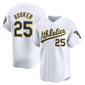 Oakland Athletics #25 Brent Rooker White Home Limited Player Baseball Jersey