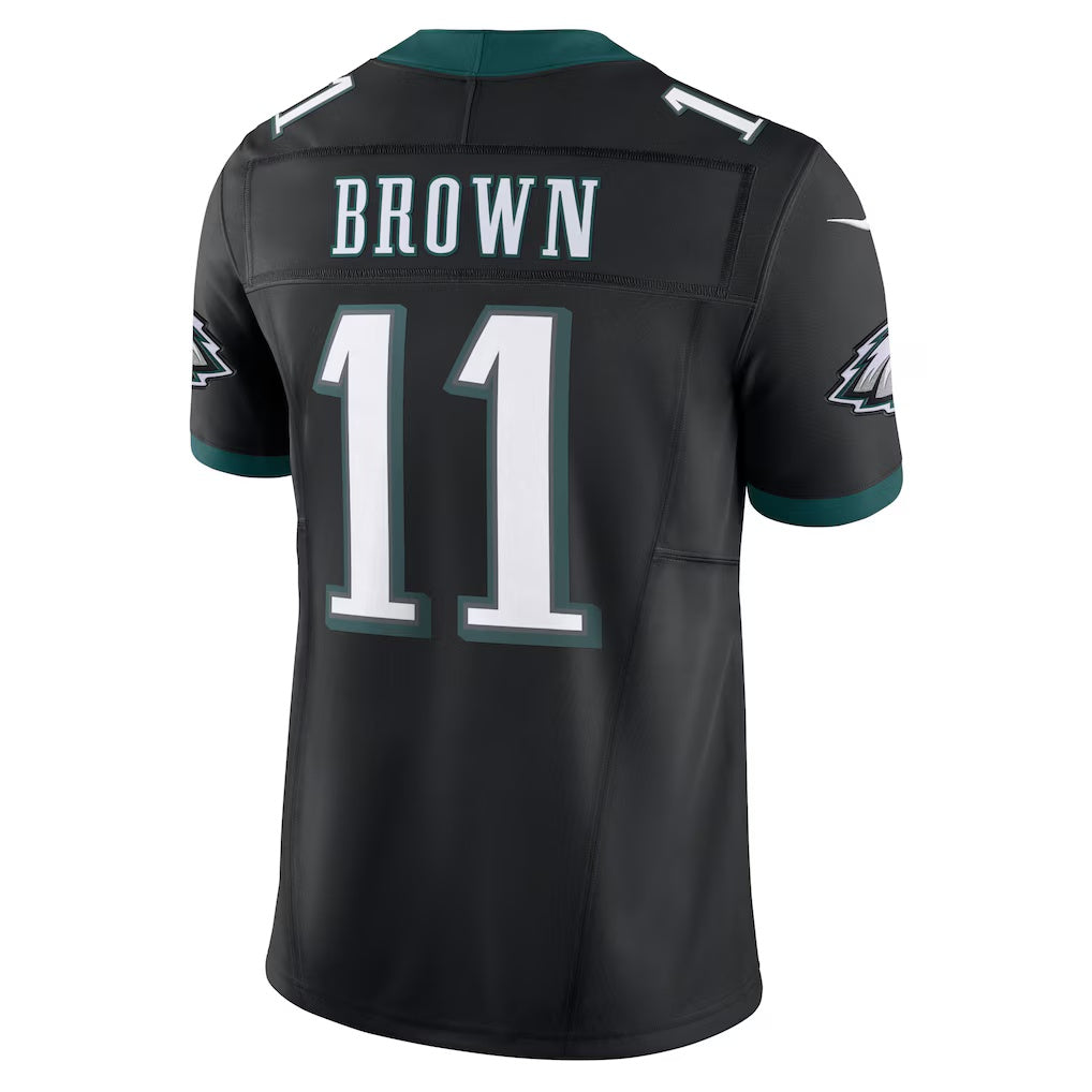 P.Eagles #11 A.J. Brown Black Alternate Vapor F.U.S.E. Limited Football Stitched jersey