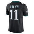 P.Eagles #11 A.J. Brown Black Alternate Vapor F.U.S.E. Limited Football Stitched jersey
