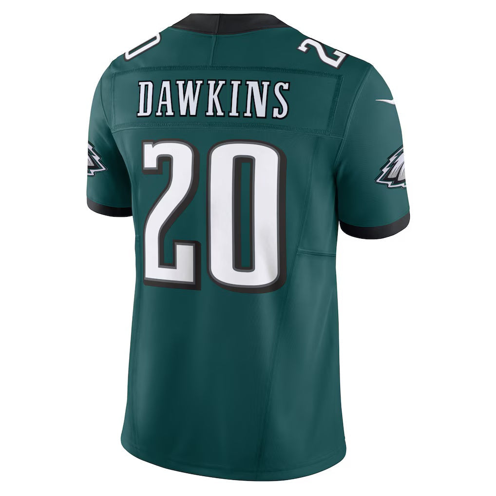 P.Eagles #20 Brian Dawkins Midnight Green Vapor F.U.S.E. Limited Football Stitched jersey